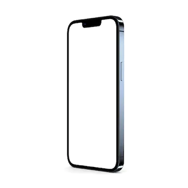 Left Side View iPhone 13 Pro Mockup on the